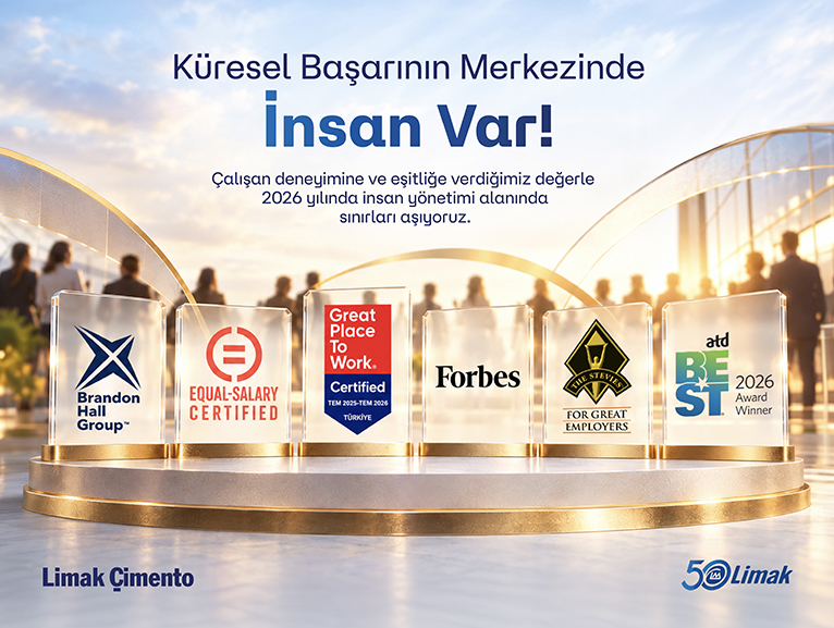 L�MAK ��MENTO, 'T�RK�YE'N�N EN �Y� ��VERENLER� 2026' L�STES�NDE YER ALDI